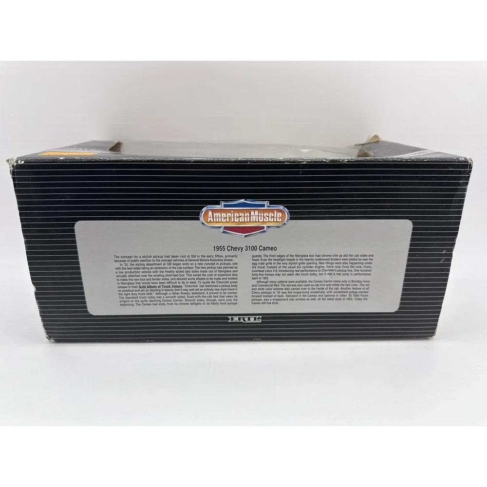 ERTL Chevy Cameo Die Cast Model 1:18 Scale White